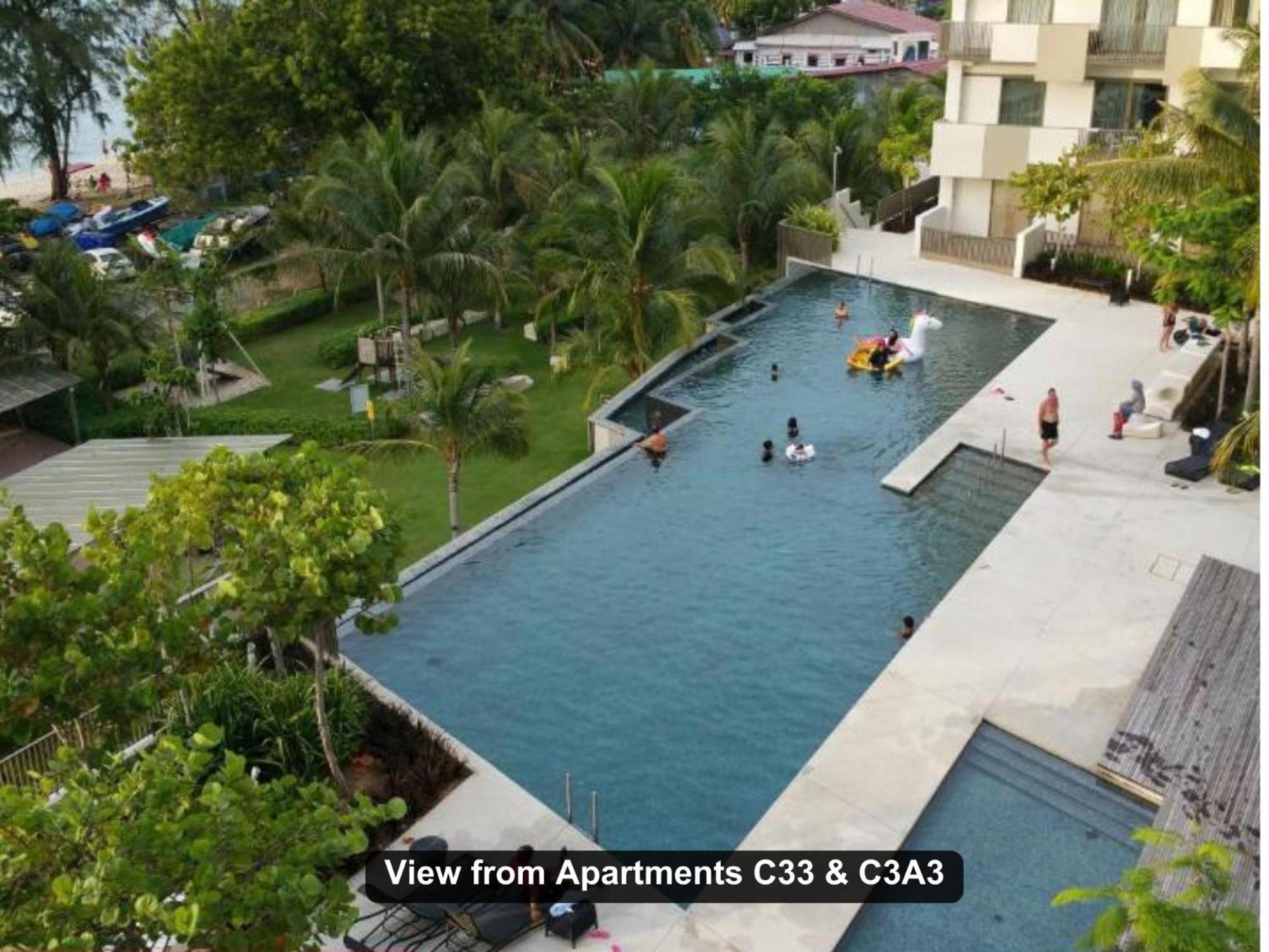By The Sea- Pool And Sea View Apartamento Batu Ferringhi Exterior foto