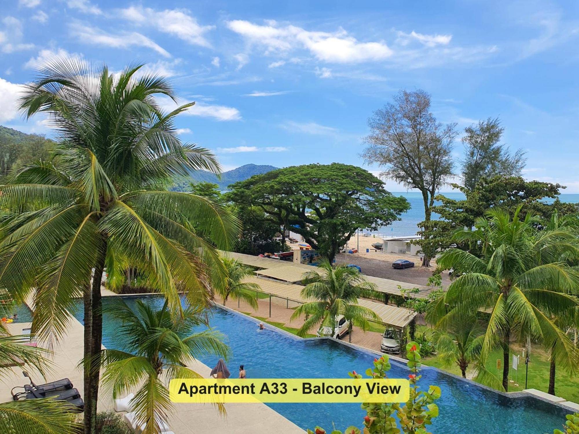 By The Sea- Pool And Sea View Apartamento Batu Ferringhi Exterior foto