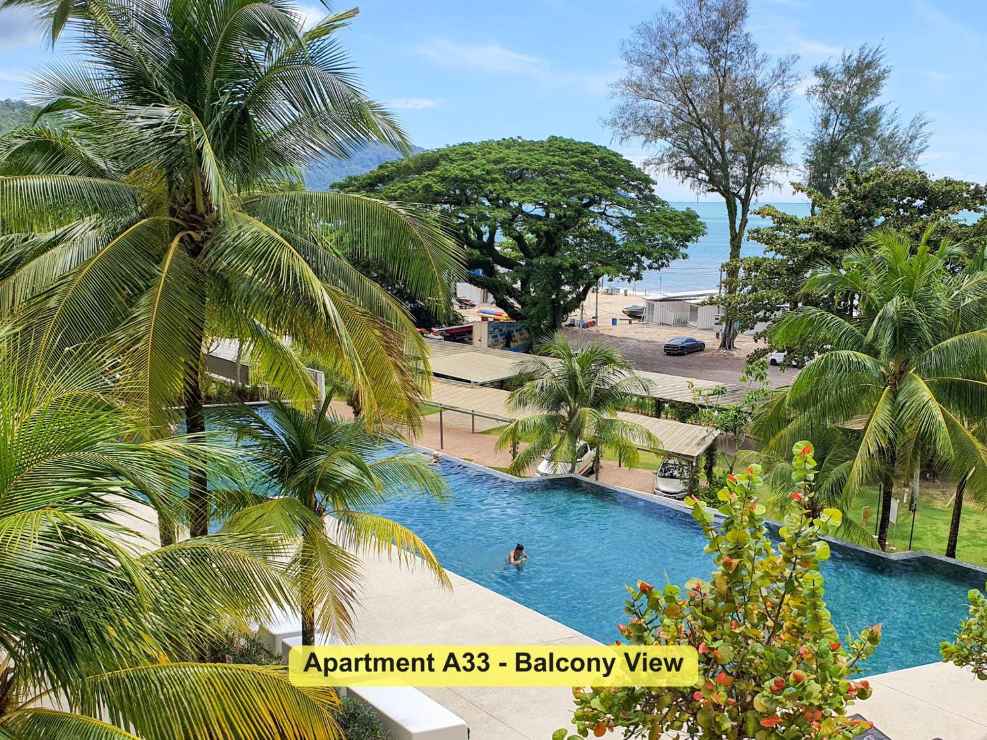 By The Sea- Pool And Sea View Apartamento Batu Ferringhi Exterior foto